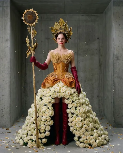 Brutalist Botanical Haute Macabre Editorial