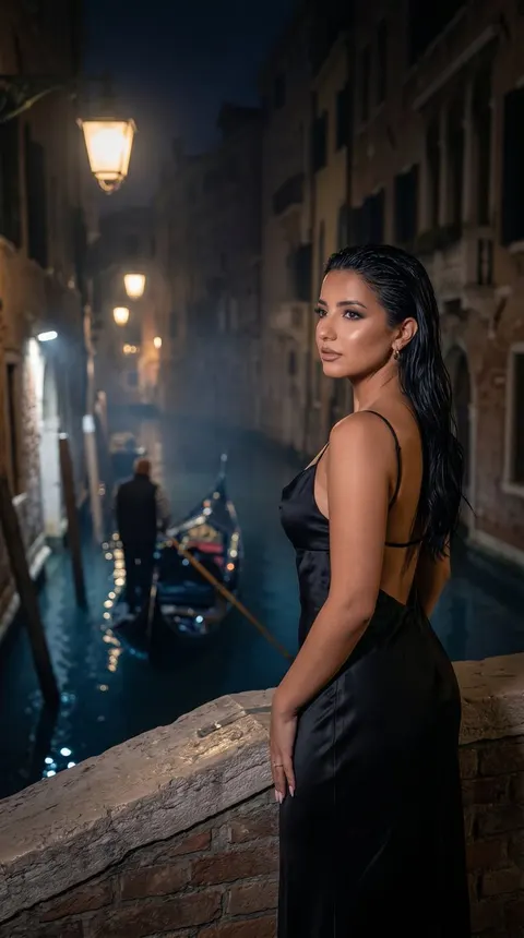 Venice Dark Romance Fashion Editorial