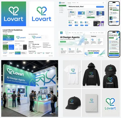 Lovart 品牌全案设计工作流