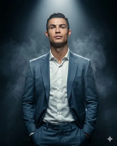 Confident Studio Suit Portrait