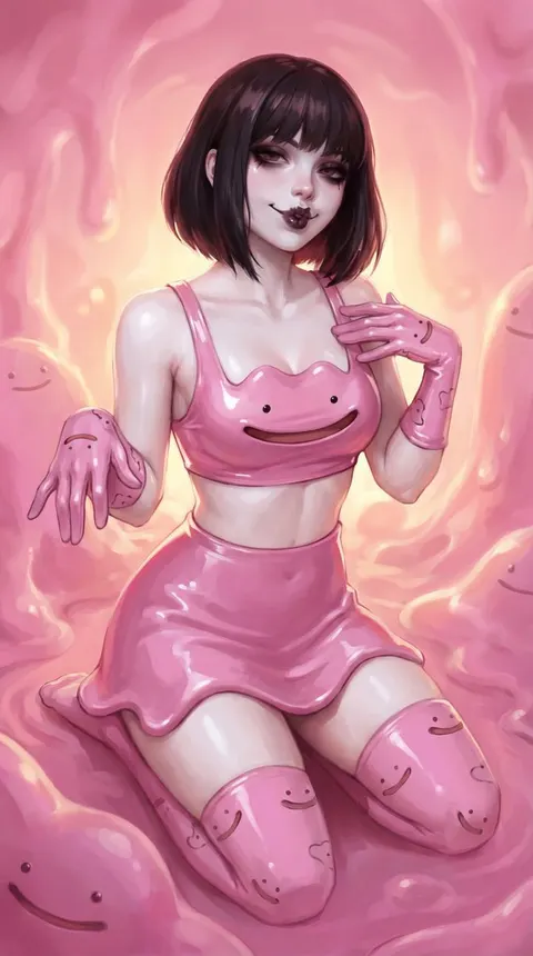 保留身份换装为宝可梦 Ditto 风格