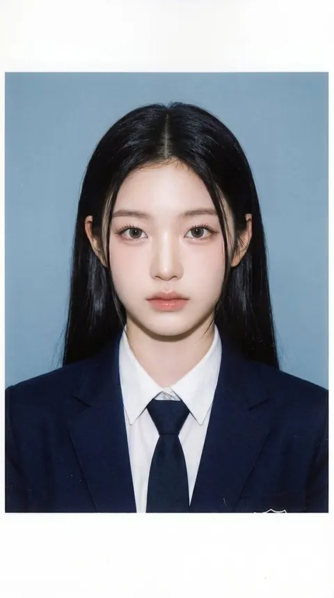 学生证风格写实人像
