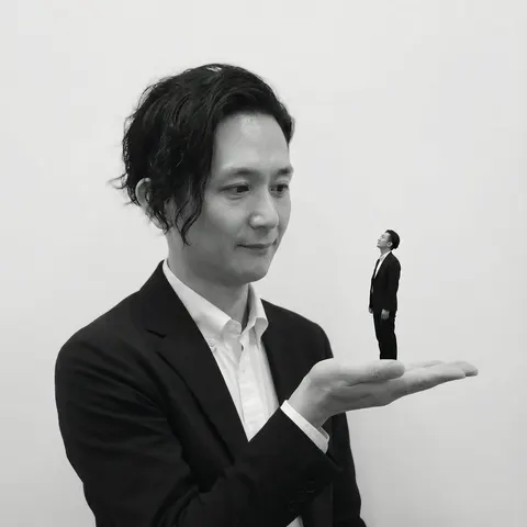 掌心微缩人像概念图