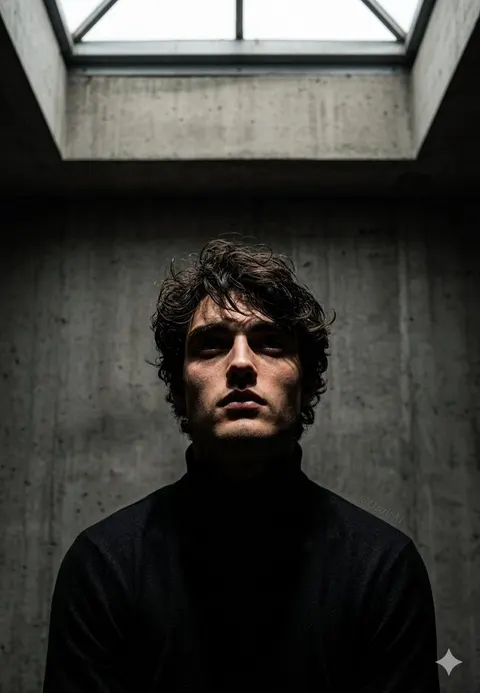 Industrial Brutalist Documentary Portrait