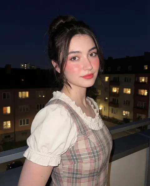 户外夜景人像：柔光与硬闪光结合