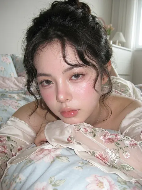超写实千禧年数码人像