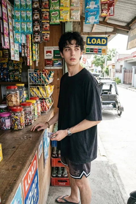 菲律宾杂货店街头抓拍，复古数码风