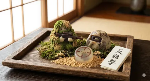 灵感源于反向狙击的和果子