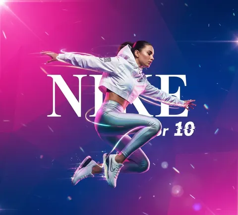 光轨特效未来感 Nike 时尚广告